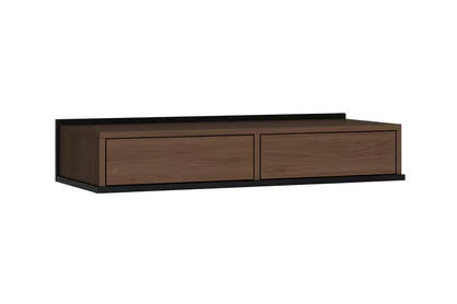 Zenar toaletka 2SZ orzech elegant/czarny/wisząca