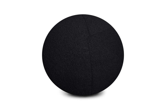 Poduszka Ball piłka boucle miękka czarna