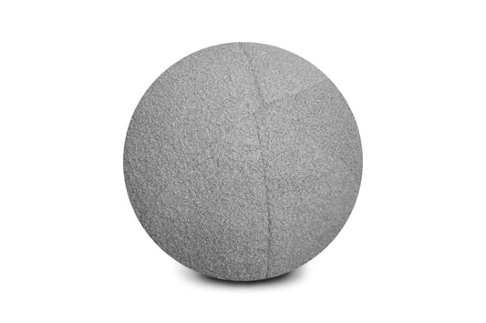 Poduszka Ball piłka boucle miękka szarość