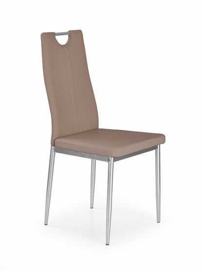Krzesło K202 cappucino/metalowe