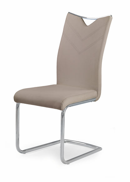 Krzesło K224 cappucino/metalowe