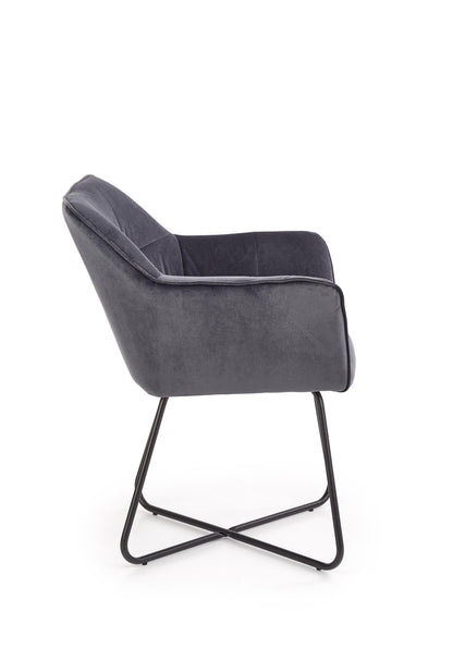 Krzesło K377 popiel/metalowe