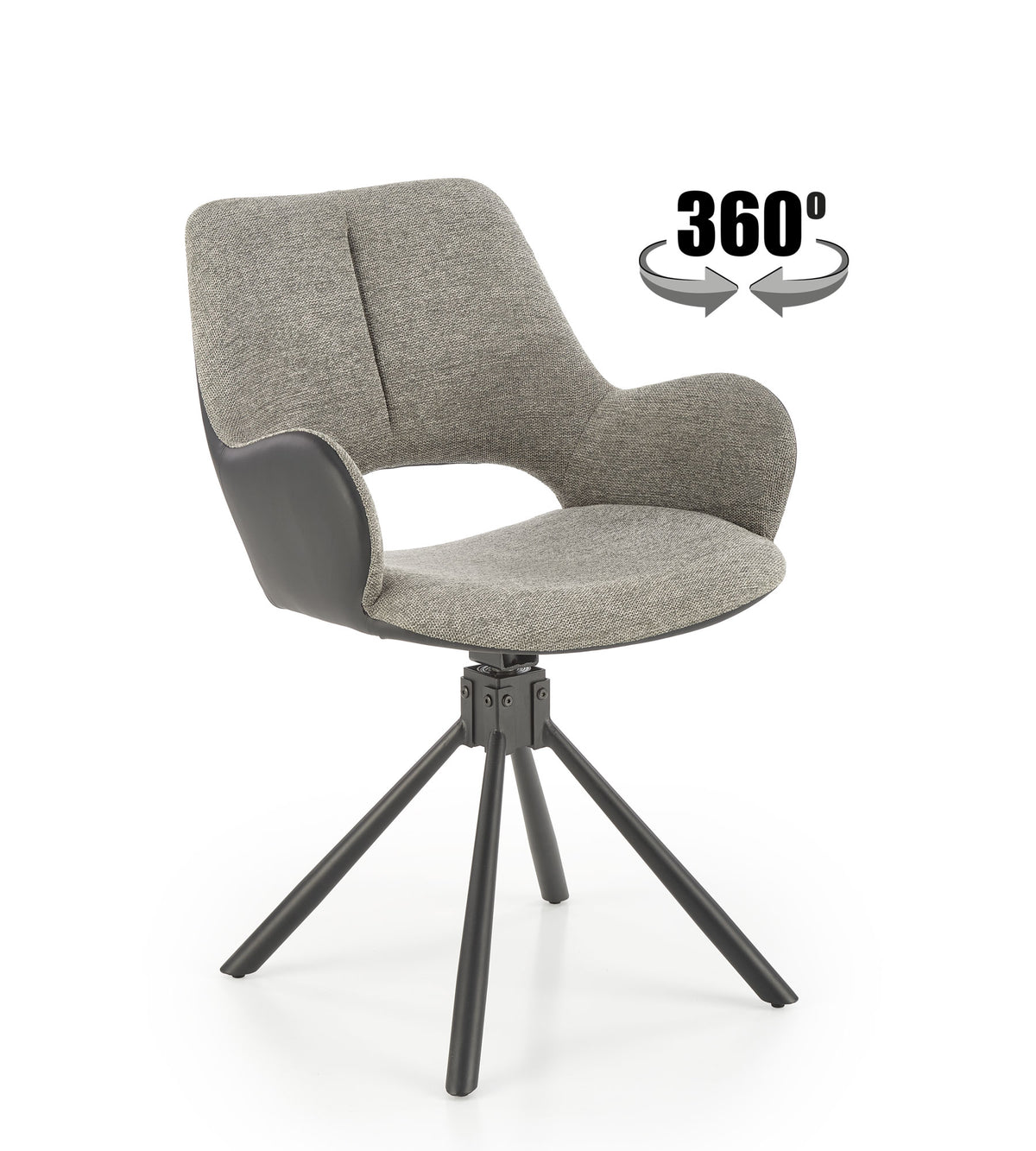 Krzersło K494 popiel/obrotowe