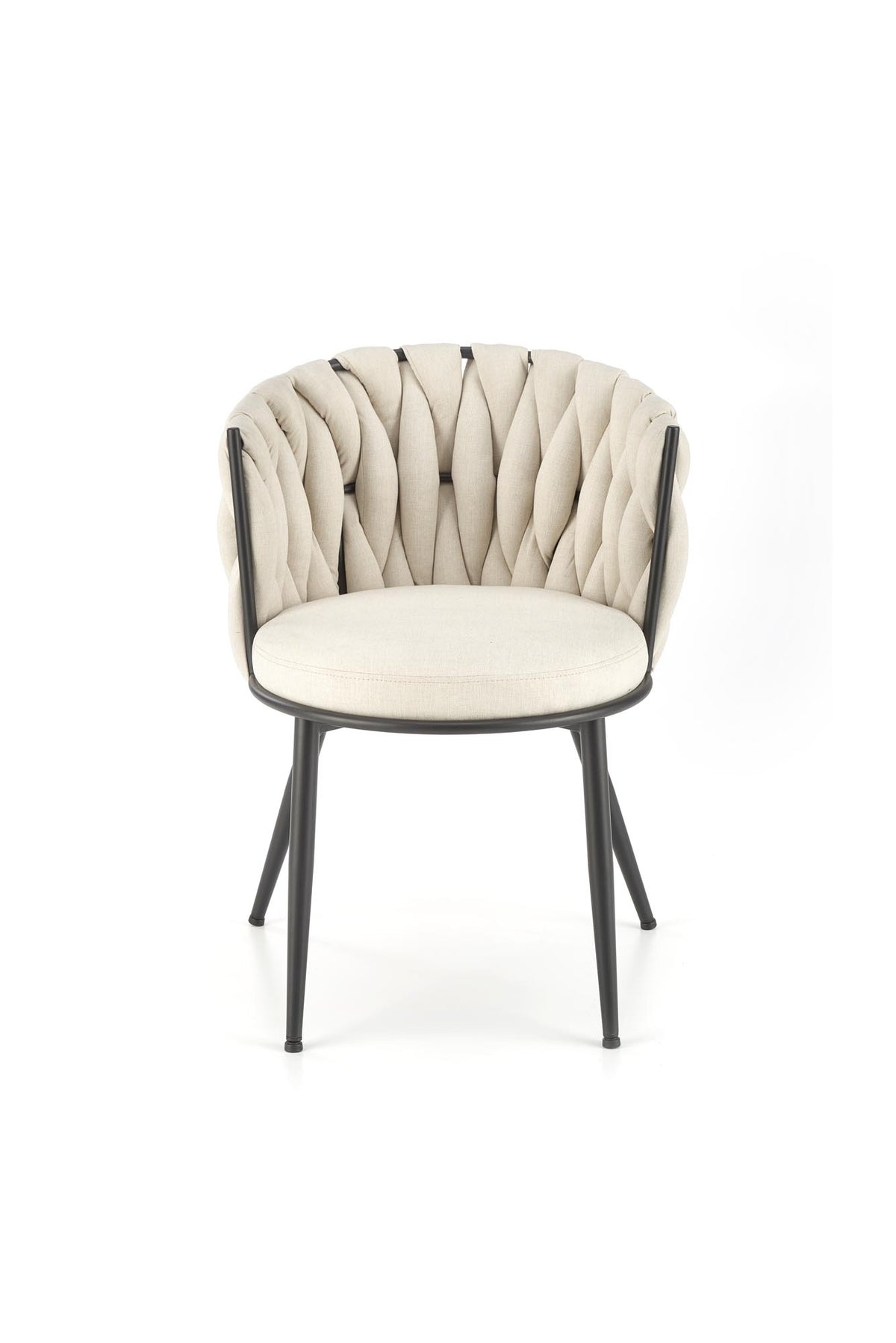 Krzesło K516 beżowe/metalowe