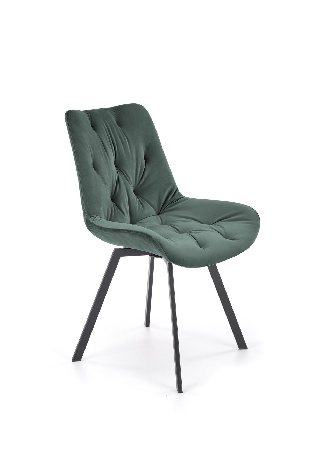 Krzesło K519 ciemno zielone/obrotowe