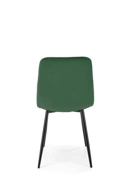 Krzesło K525 zielone/metalowe