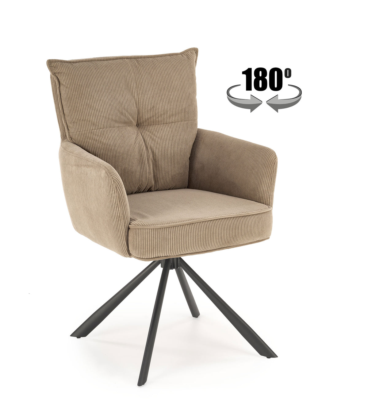 Krzesło K528 capuccino/obrotowe