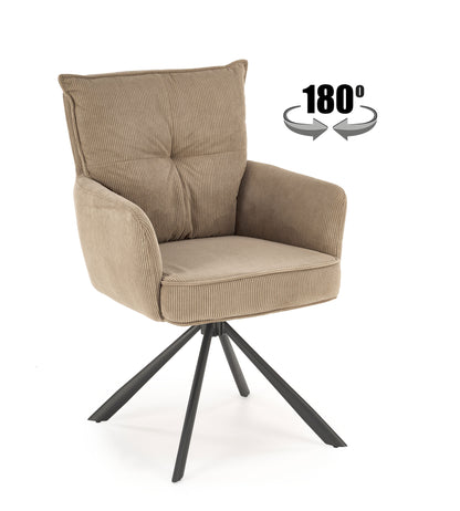 Krzesło K528 capuccino/obrotowe