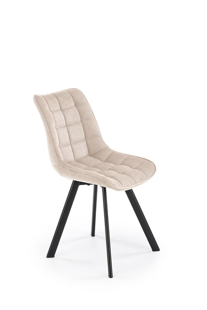Krzesło K549 beżowe/metalowe