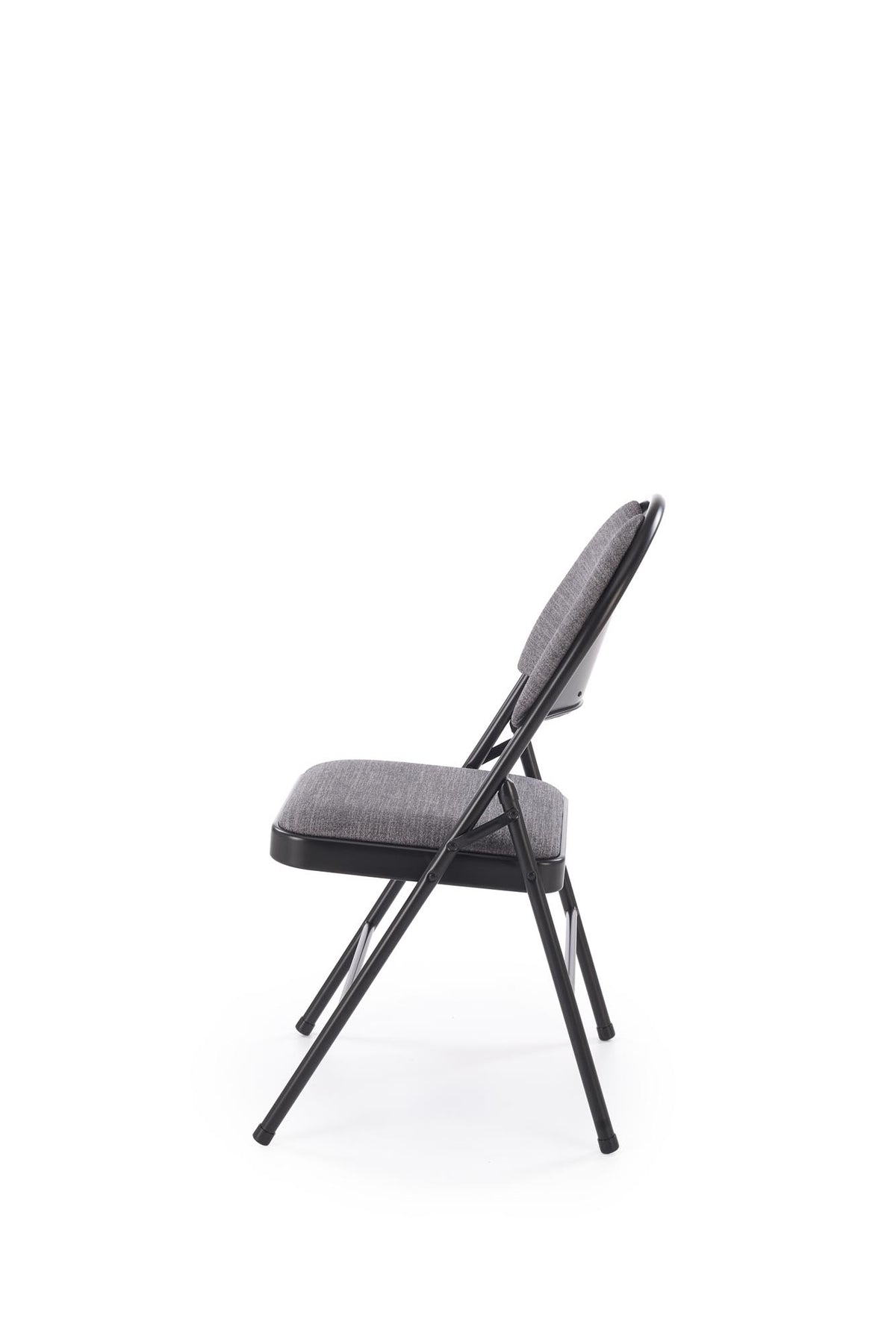 Krzesdło K566 składane/czarne/popiel