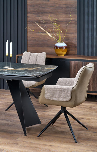 Krzesło K579 brązowe/obrotowe