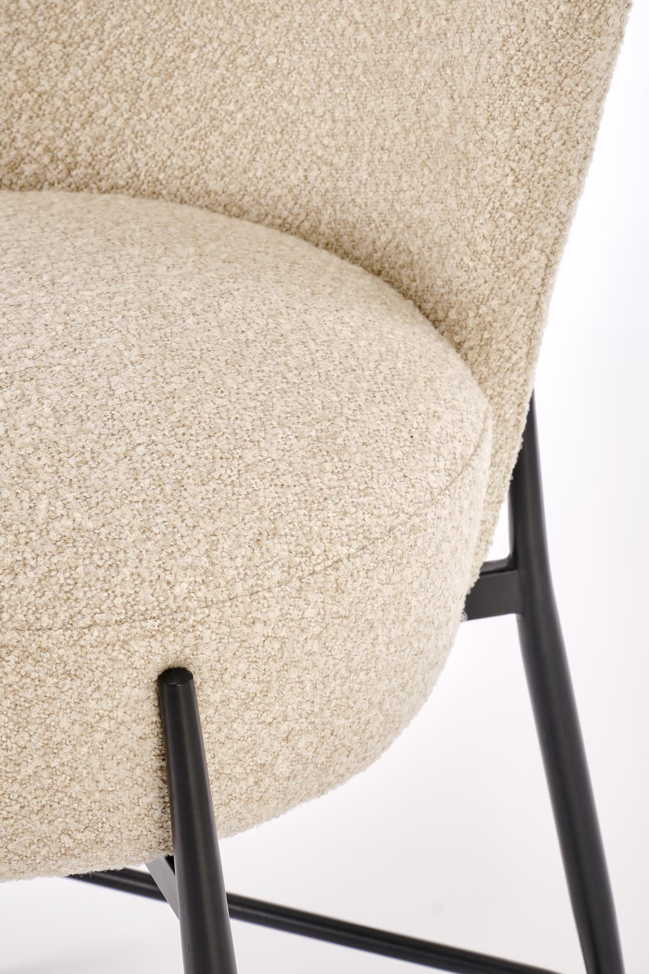 Hoker H126 beżowy boucle nowoczesny