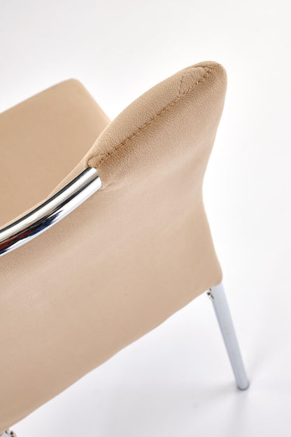 Krzesło K578 krzesło beżowe/metalowe