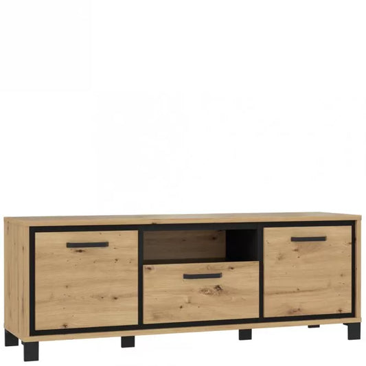 Szafka RTV Trondheim dąb artisan nowoczesna