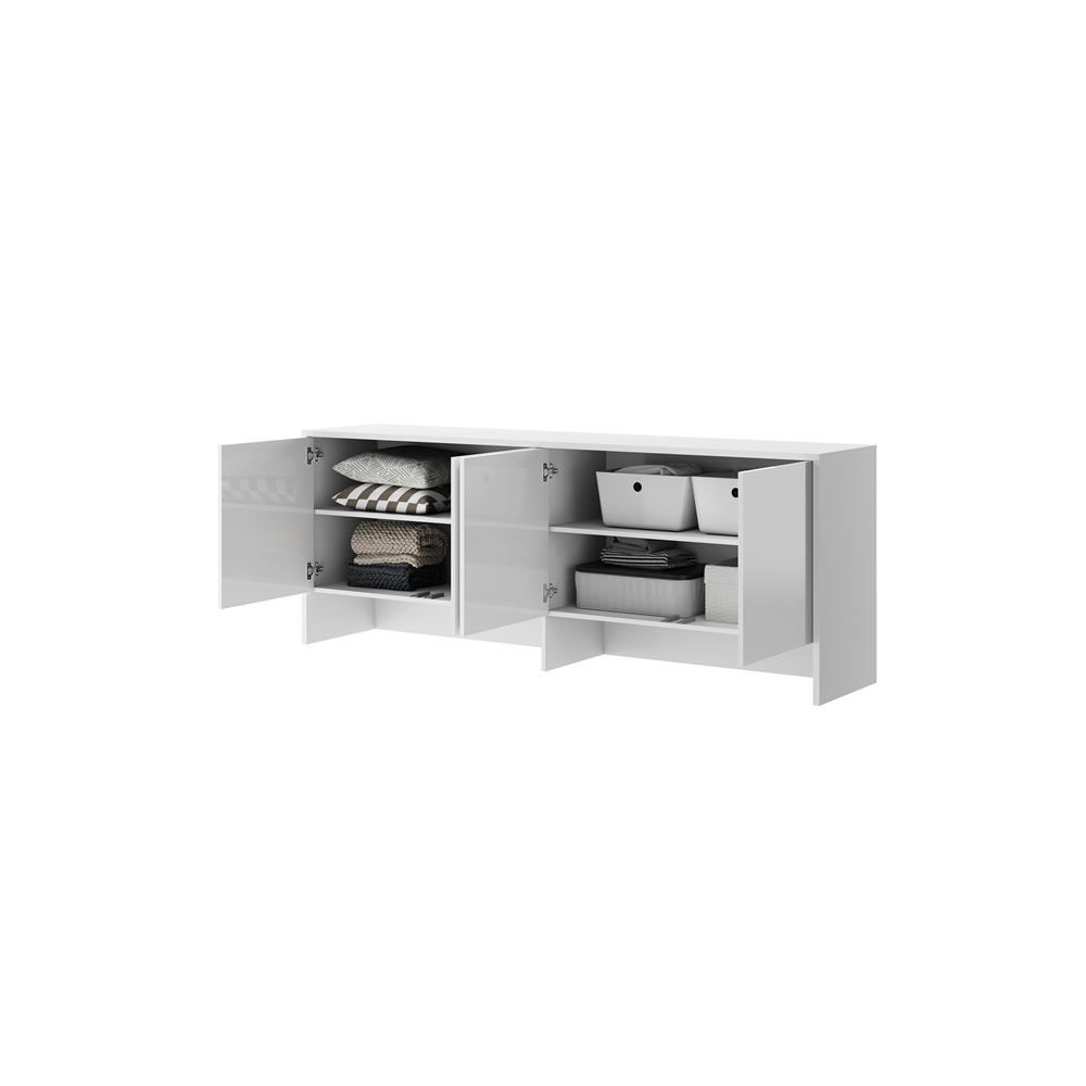 BED CONCEPT BC-10 nadstawka do BC-05 - biały połysk