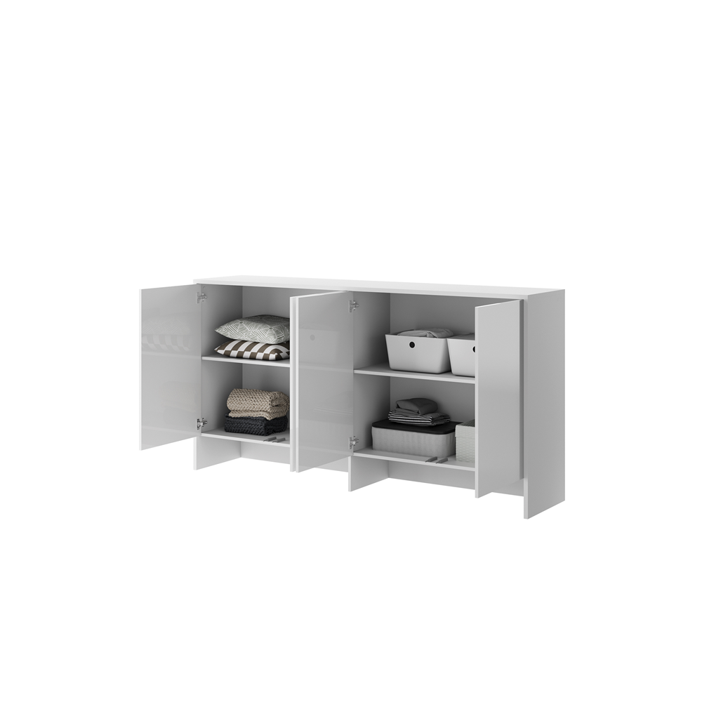 BED CONCEPT BC-11 nadstawka do BC-06 - biały połysk