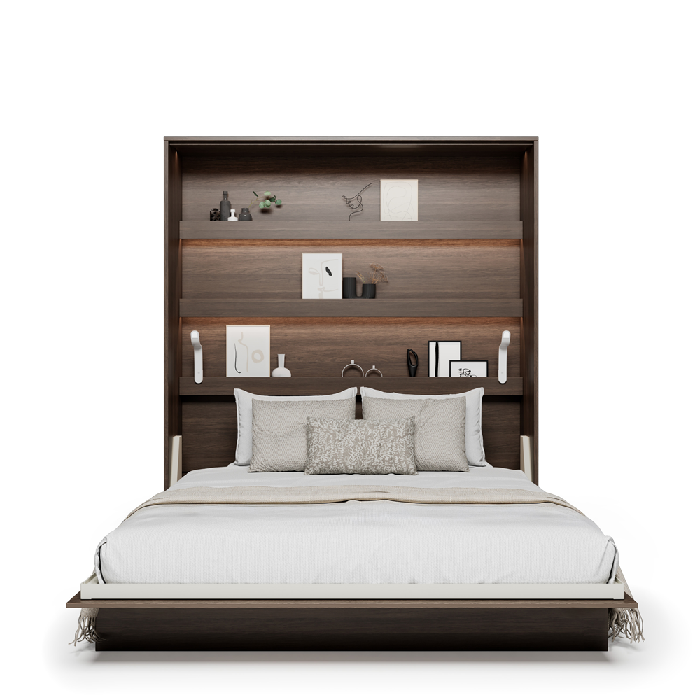 BED CONCEPT BC-13 - półkotapczan pionowy 180 - dąb dunin