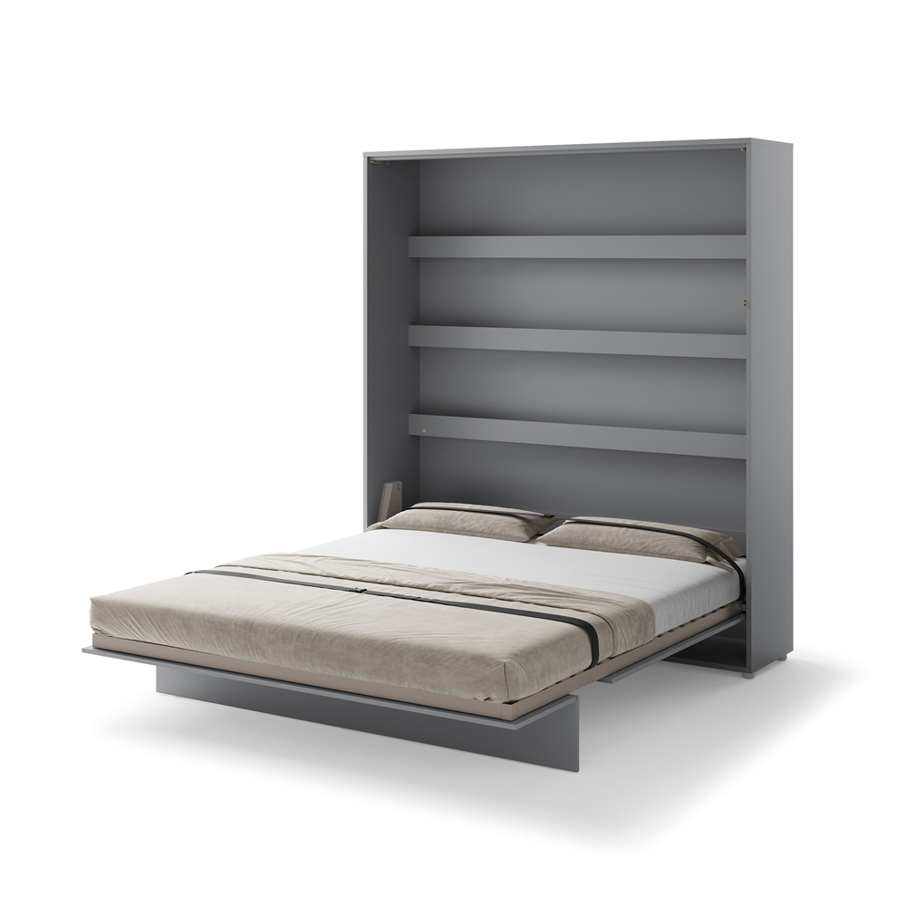 BED CONCEPT BC-13 - półkotapczan pionowy 180 - szary