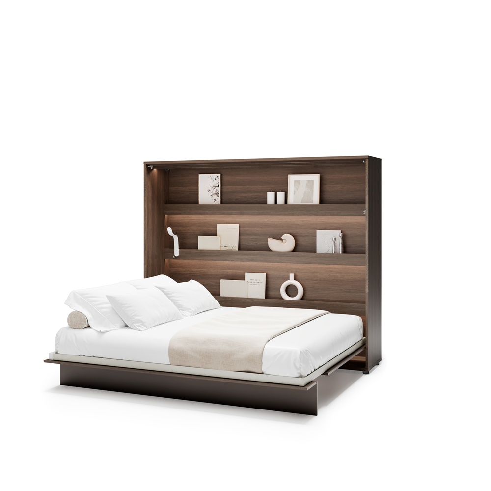 BED CONCEPT BC-14 - półkotapczan poziomy 160 - dąb dunin