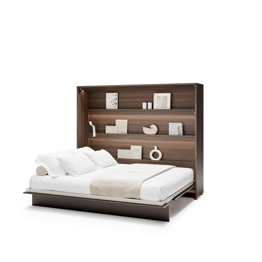 BED CONCEPT BC-14 - półkotapczan poziomy 160 - dąb dunin