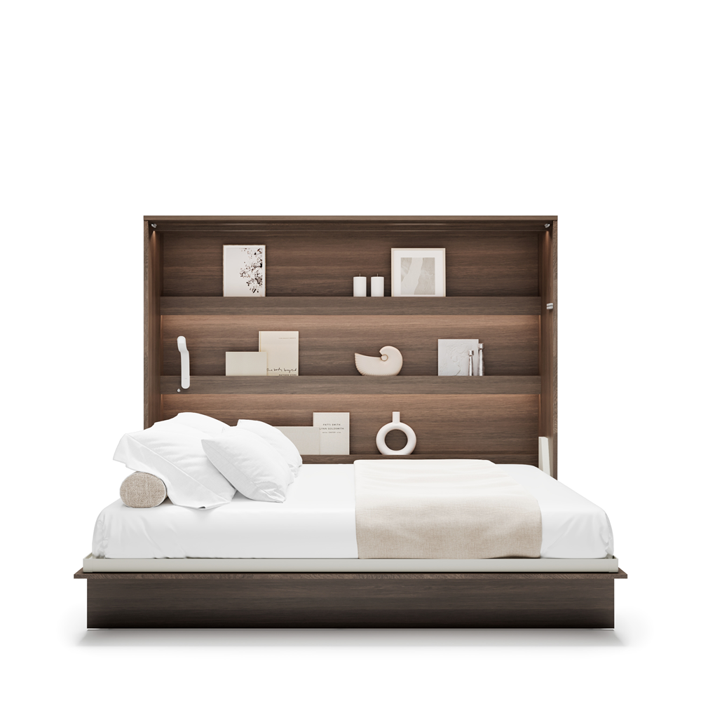 BED CONCEPT BC-14 - półkotapczan poziomy 160 - dąb dunin