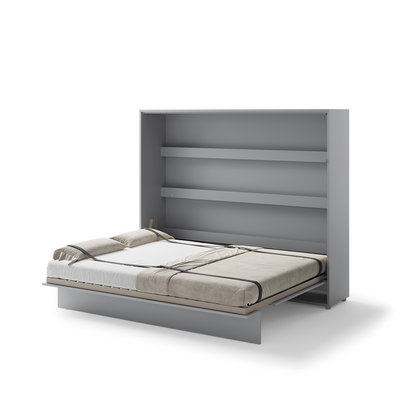 BED CONCEPT BC-14 - półkotapczan poziomy 160 - szary