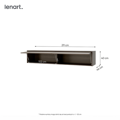 BED CONCEPT BC-15 nadstawka do BC-14 - dąb dunin