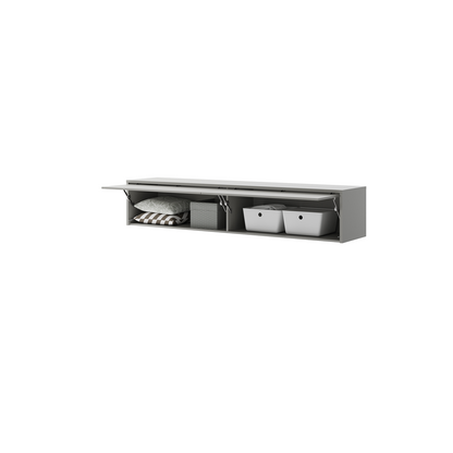 BED CONCEPT BC-15 nadstawka do BC-14 - szary