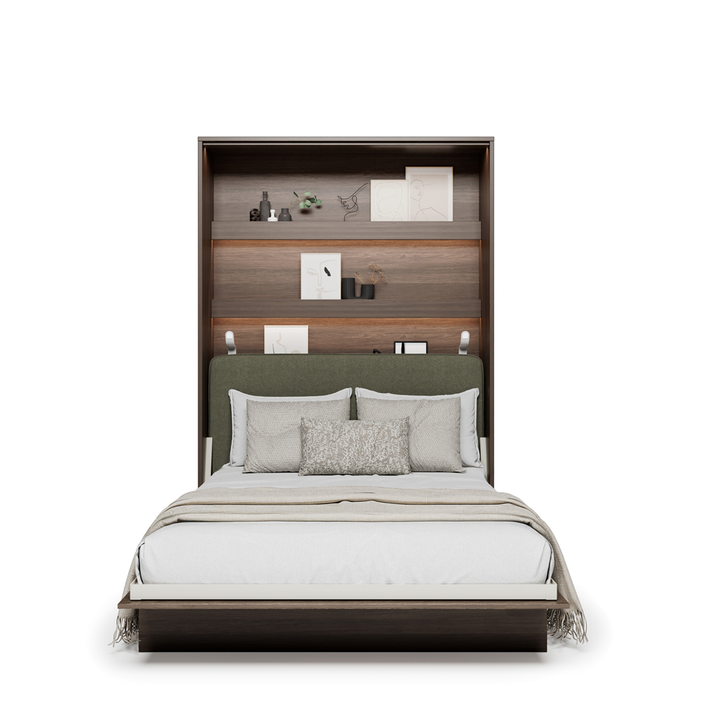 BED CONCEPT BC-16 zagłówek tapicerowany 140 do BC-01-zielony LUKKA 38