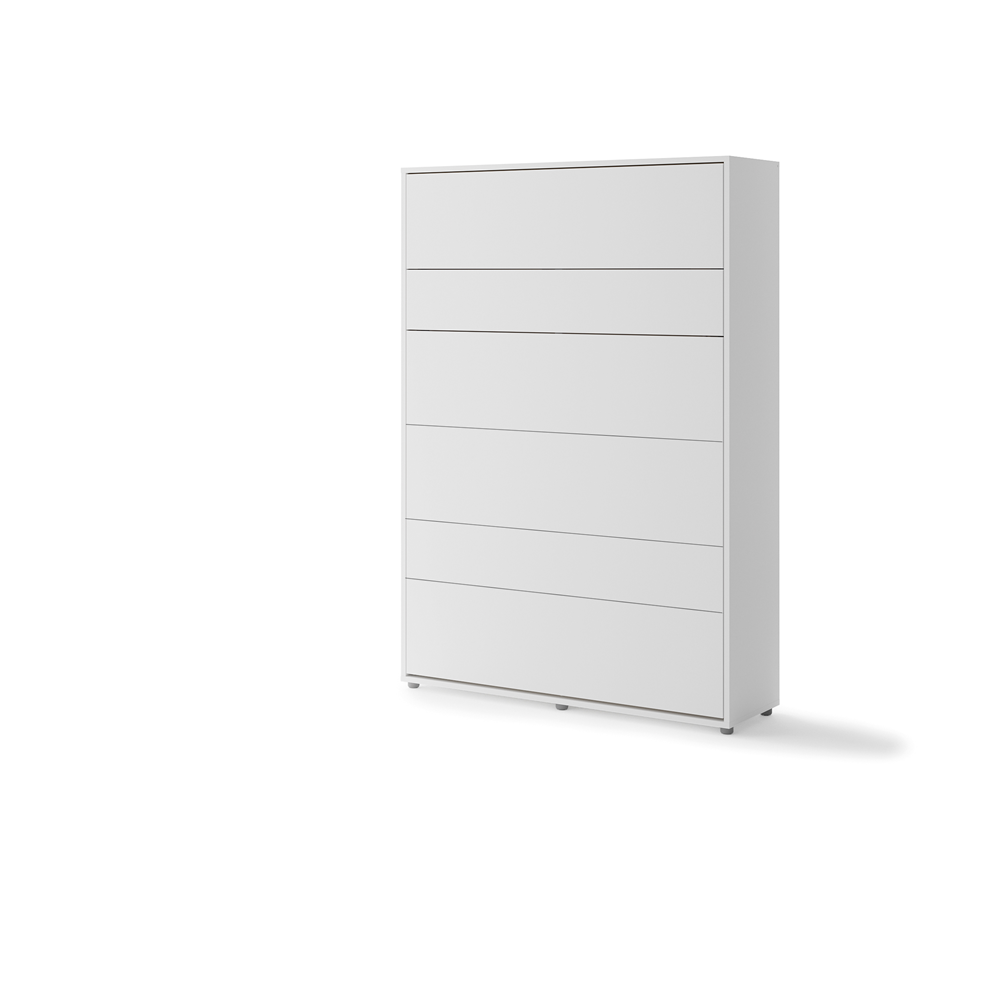 BED CONCEPT BC-01 - półkotapczan pionowy 140 - biały