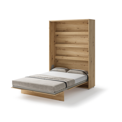 BED CONCEPT BC-01 - półkotapczan pionowy 140 - dąb artisan