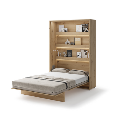 BED CONCEPT BC-01 - półkotapczan pionowy 140 - dąb artisan