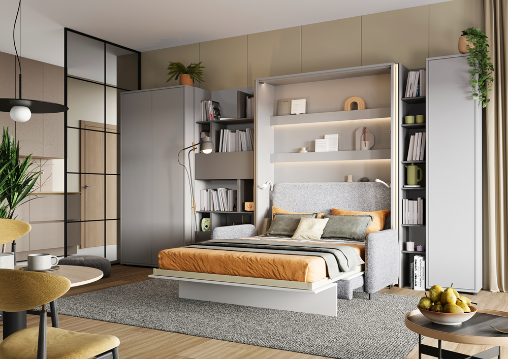 BED CONCEPT BC-20 szafa 2d - biały