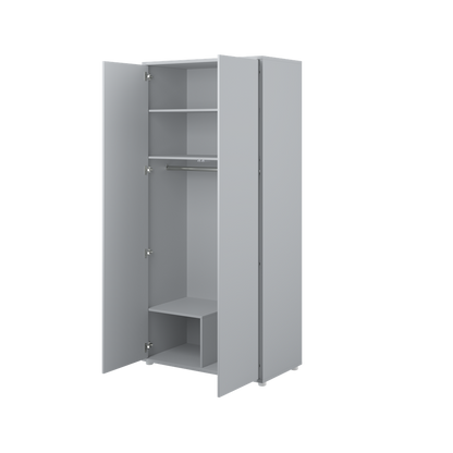 BED CONCEPT BC-20 szafa 2d - szary