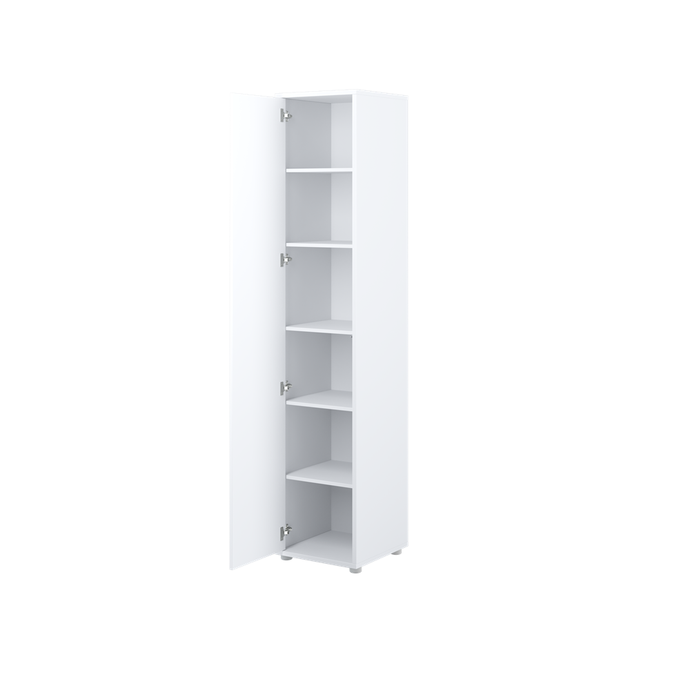 BED CONCEPT BC-21 szafa 1d - biały połysk