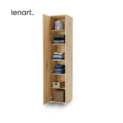 BED CONCEPT BC-21 szafa 1d - dąb artisan