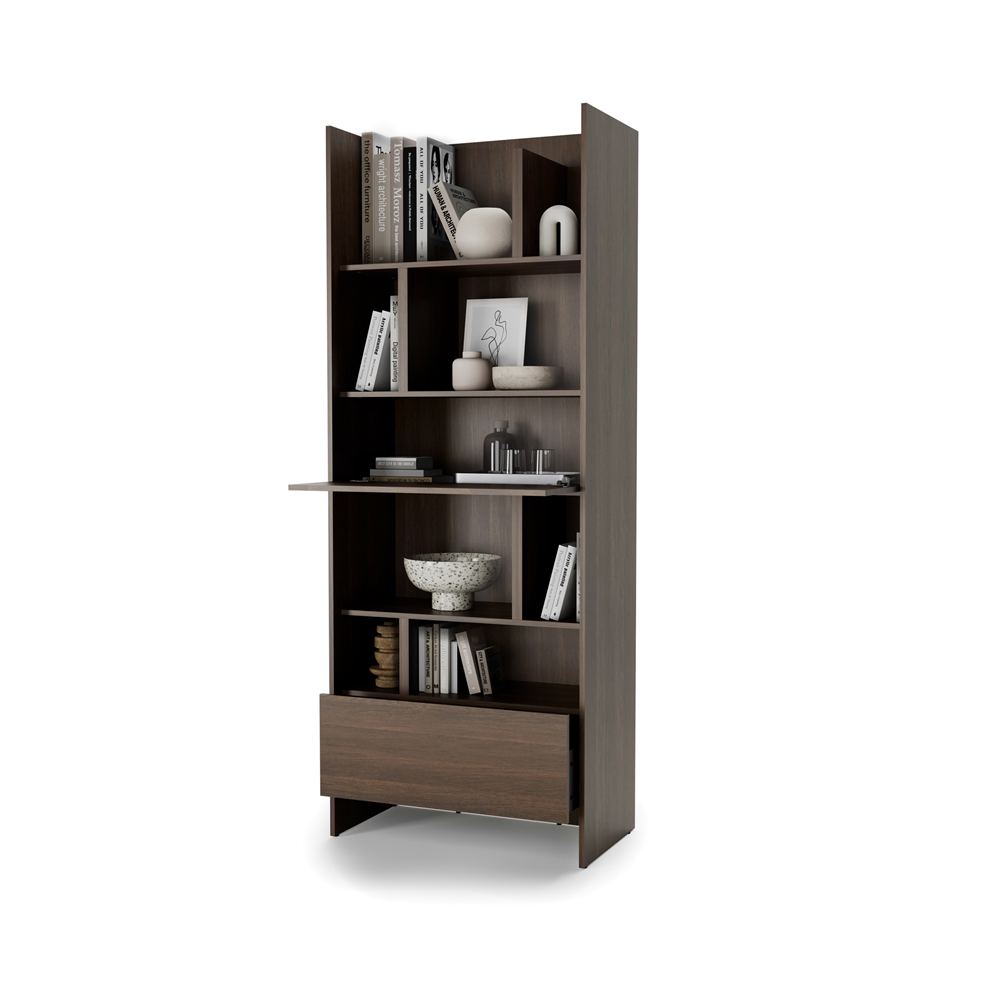 BED CONCEPT BC-22v2 - regał 84x218 - dąb dunin