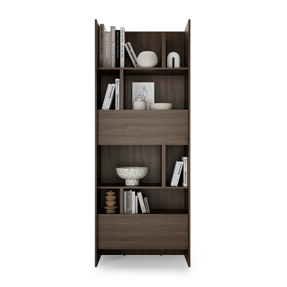 BED CONCEPT BC-22v2 - regał 84x218 - dąb dunin