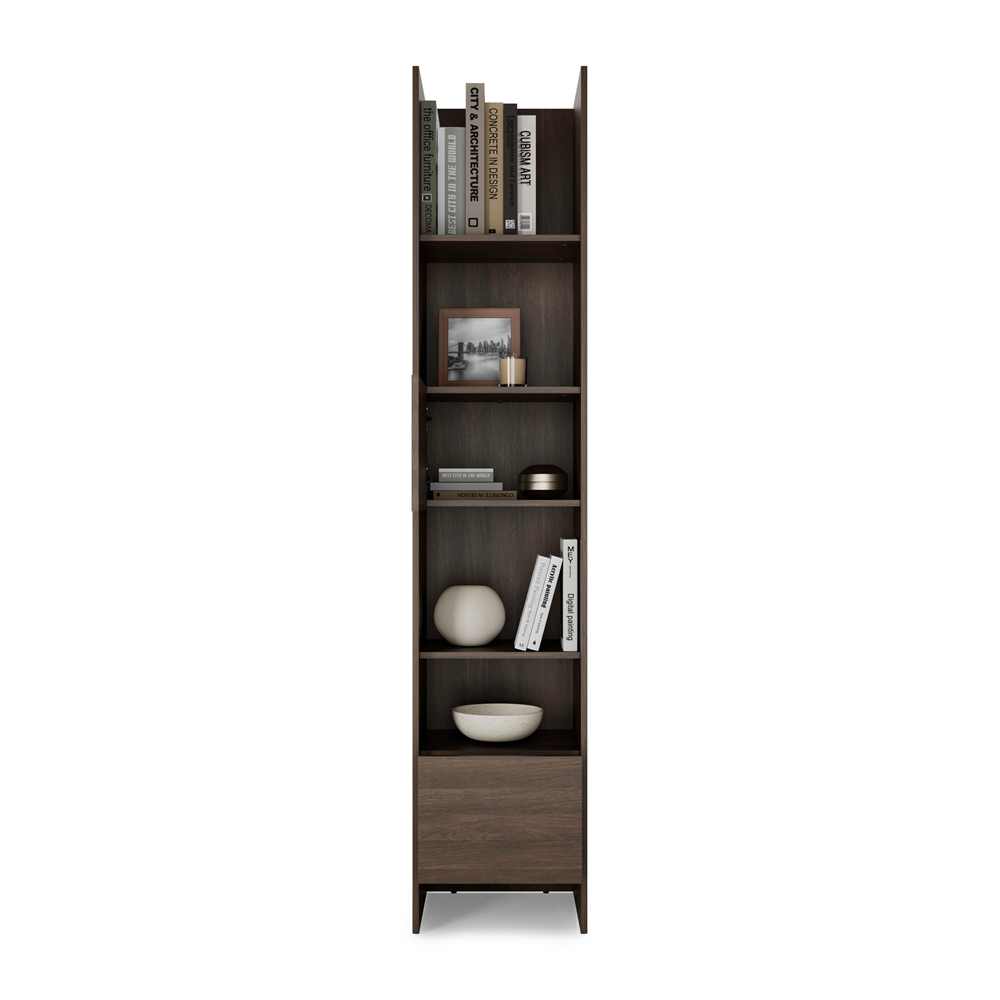 BED CONCEPT BC-23v2 regał 44x218 - dąb dunin