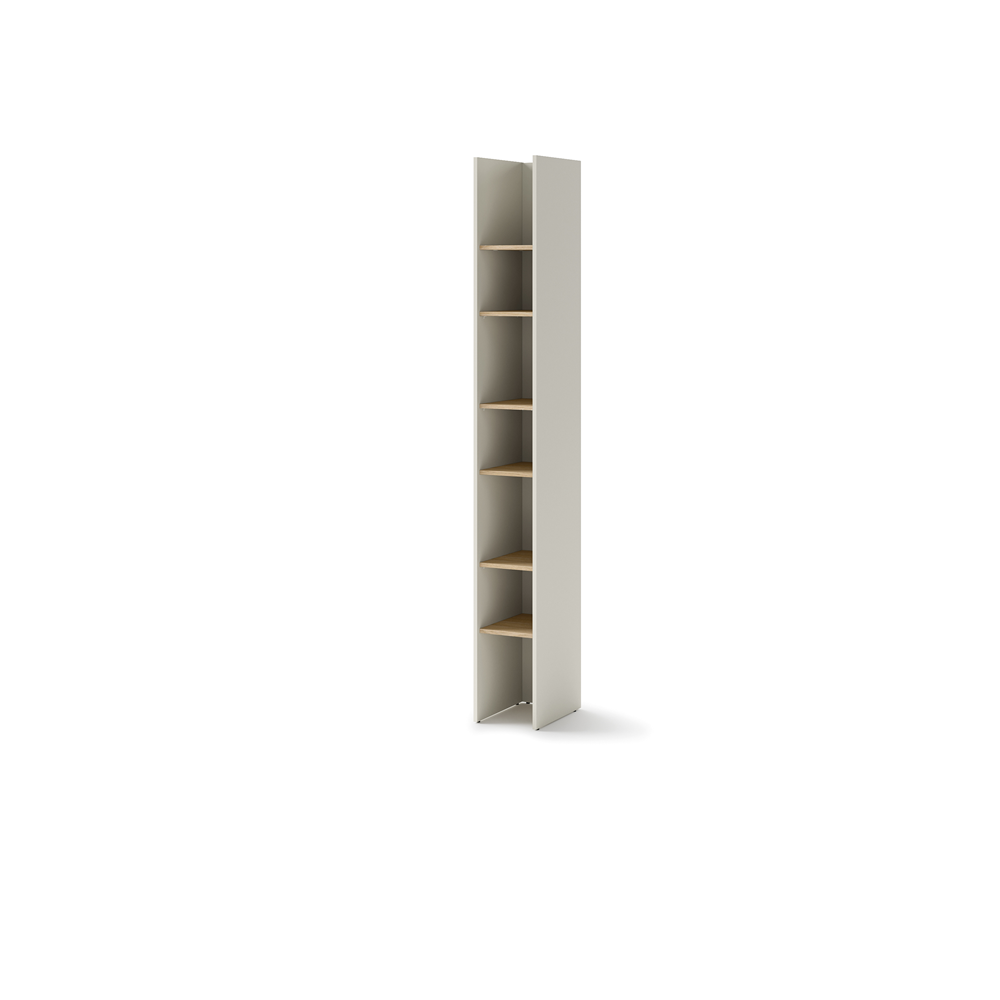 BED CONCEPT BC-24v2 regał 27x218 - kaszmir/dąb nagano