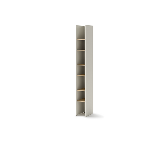 BED CONCEPT BC-24v2 regał 27x218 - kaszmir/dąb nagano