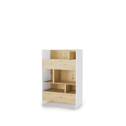 BED CONCEPT BC-26 regał 92x138 - biały/dąb artisan