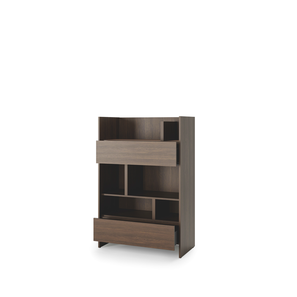 BED CONCEPT BC-26 regał 92x138 - dąb dunin