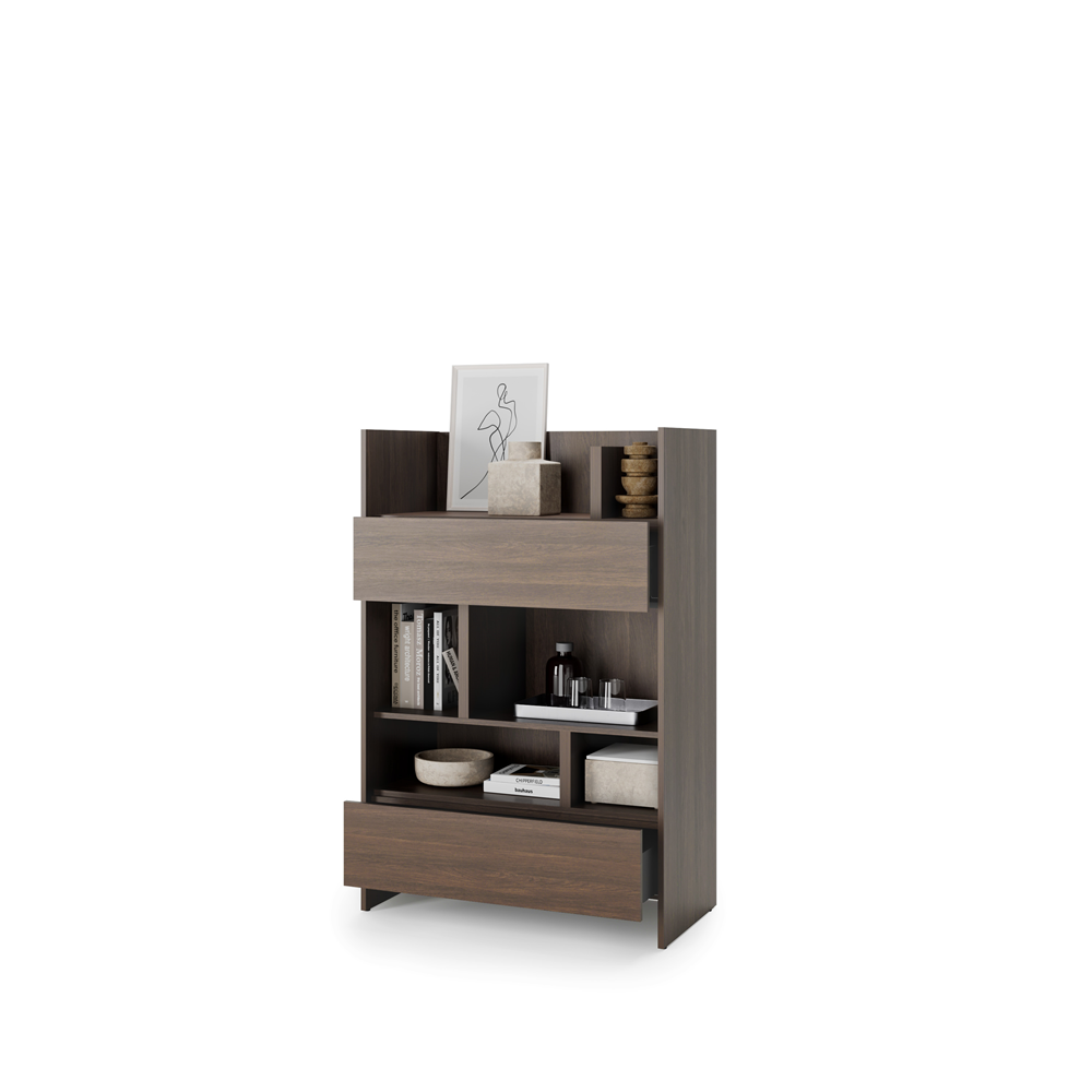 BED CONCEPT BC-26 regał 92x138 - dąb dunin