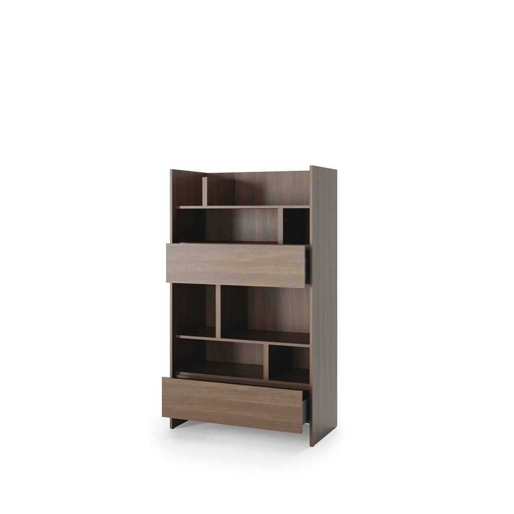 BED CONCEPT BC-27 regał 92x158 - dąb dunin