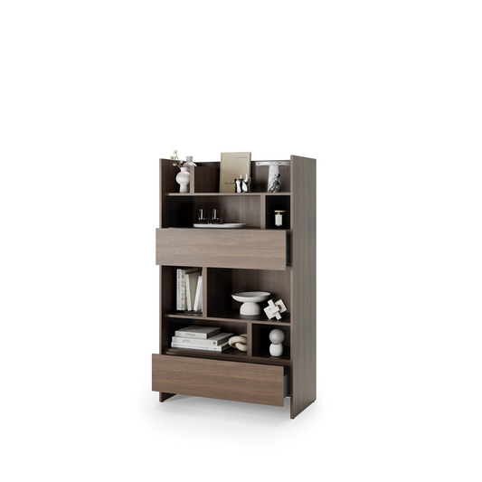 BED CONCEPT BC-27 regał 92x158 - dąb dunin