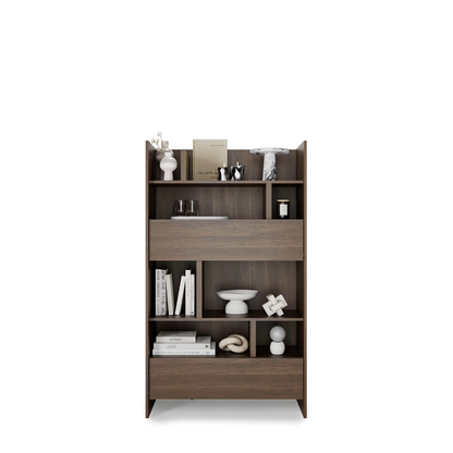 BED CONCEPT BC-27 regał 92x158 - dąb dunin