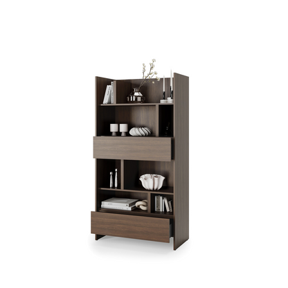 BED CONCEPT BC-28 regał 92x178 - dąb dunin