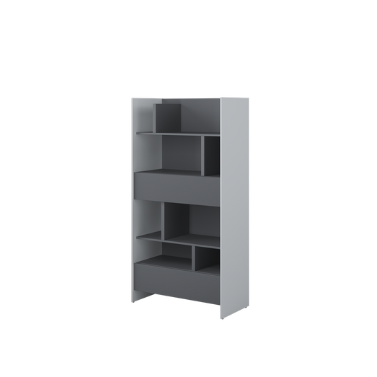 BED CONCEPT BC-28 regał 92x178 - szary/grafit