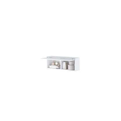 BED CONCEPT BC-29 szafka wisząca - biały połysk